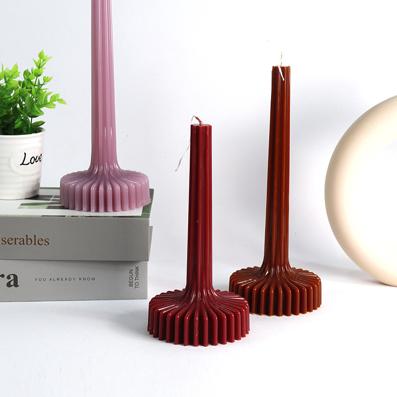 Candle Making Jars - 3D Vazo Şekilli Mum Kalıbı DIY