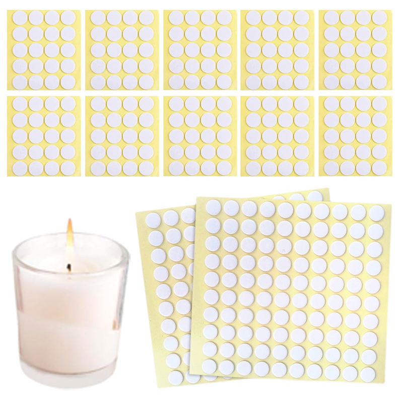 Candle Making Workshop - 400 adet/100 adet mum fitil çıkartmalar