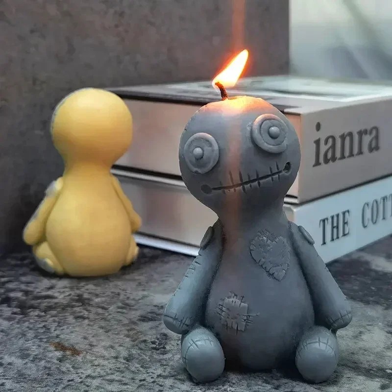 Candle Making Kit Diy - Cadılar Bayramı Lanet Bebeği, mum silikon