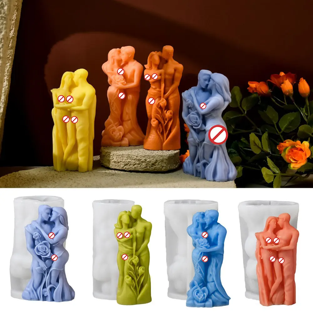 Candle Making Date - Sevgililer Günü Gül Sevgilisi Mum silikon