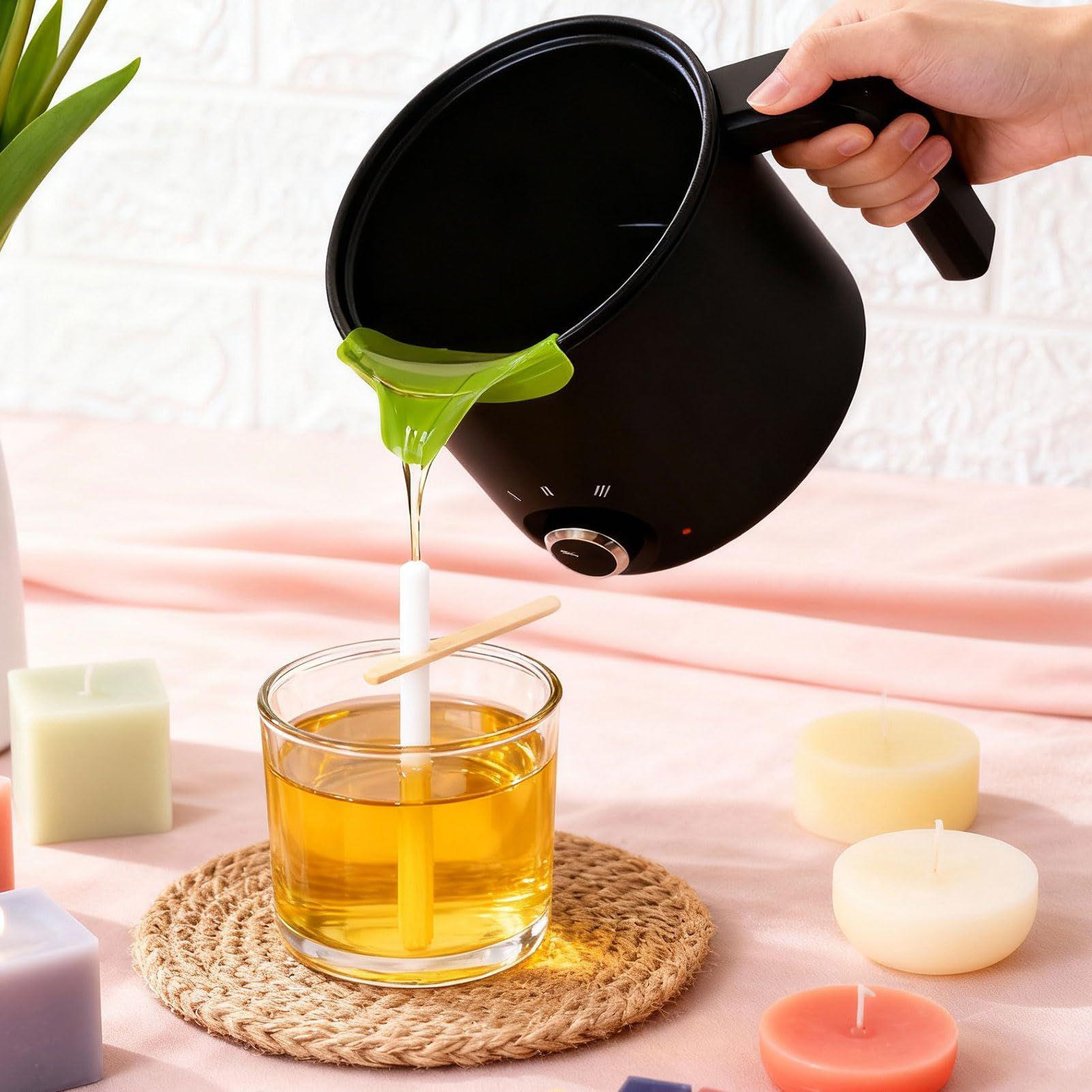 Candle Making Jars - AB 1.5L Balmumu Eritme Potası Mum