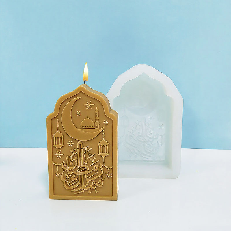 Candle Making Workshop - Kemer Şeklinde Arapça Yazılı Mum Kalıbı