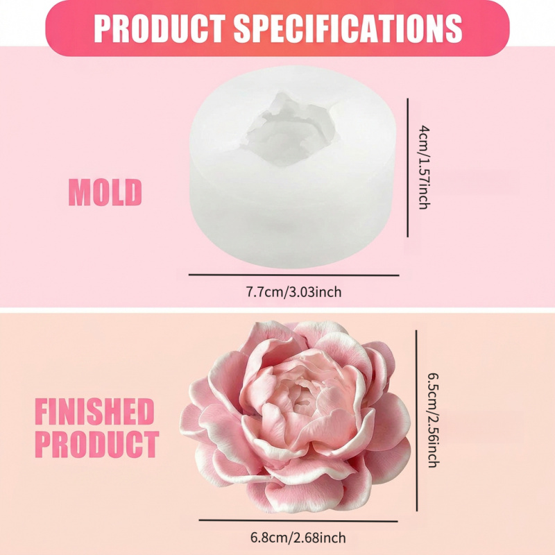 Yasemin çiçeği mum silikon kal - Candle Making Jars incelemesi ve fiyatı