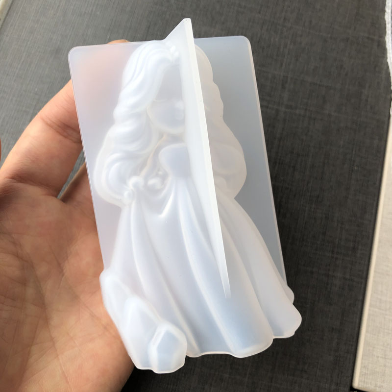 3D Sevimli Prenses Silikon Mum - Candle Making Diy incelemesi ve fiyatı