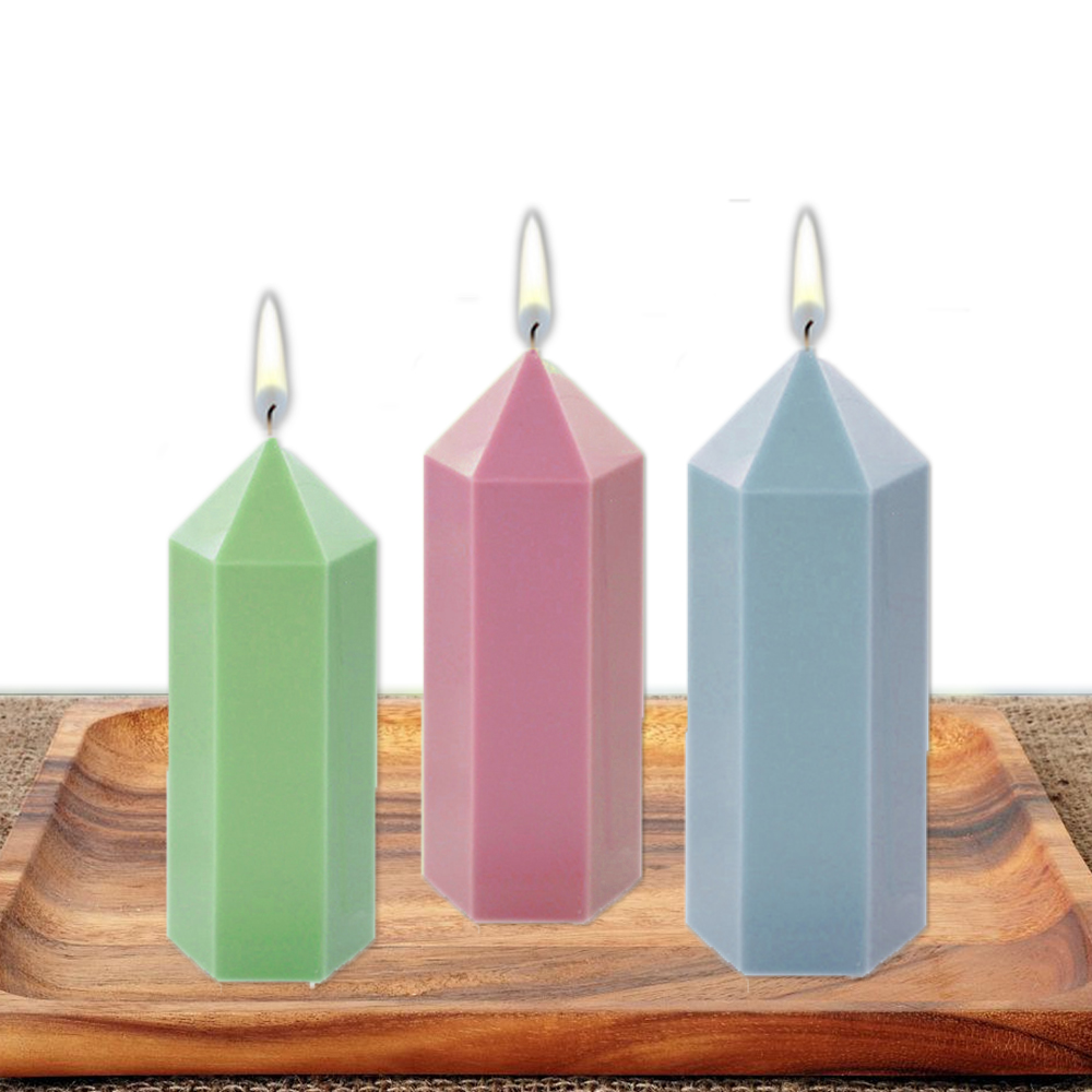 3D altıgen sütun mum kalıpları - Candle Making Workshop incelemesi ve fiyatı