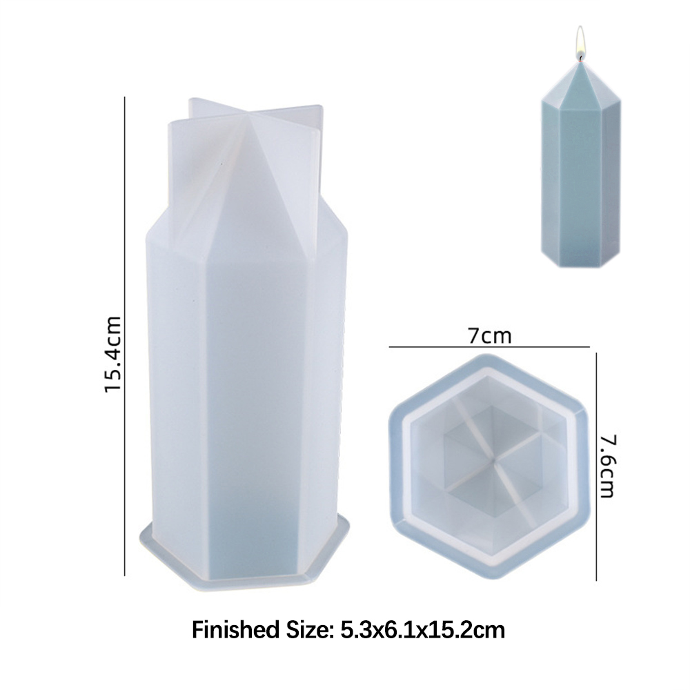 3D altıgen sütun mum kalıpları - Candle Making Workshop incelemesi ve fiyatı