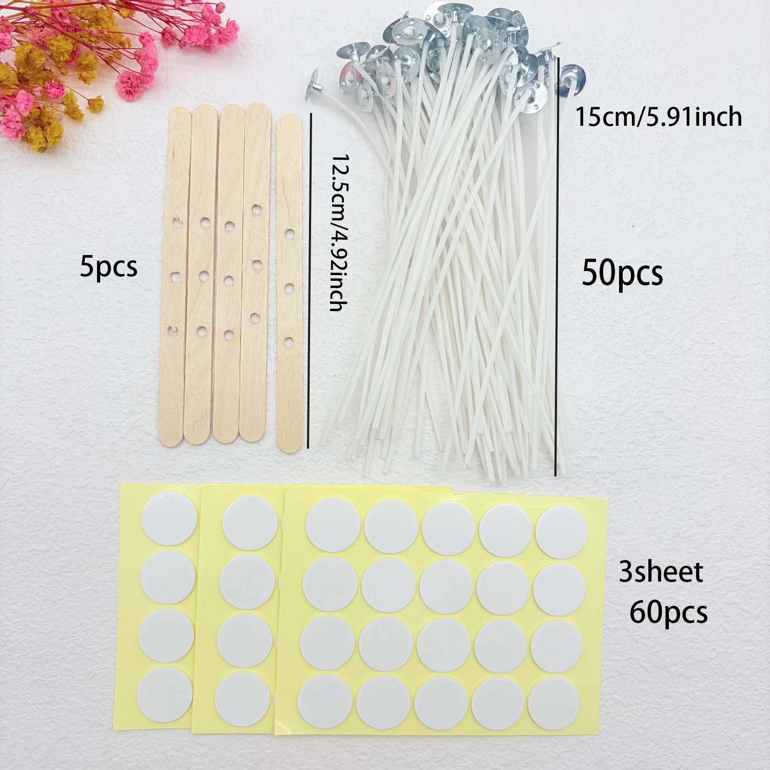1 SET Mum Yapımı DIY Kitleri D - Candle Making Workshop incelemesi ve fiyatı