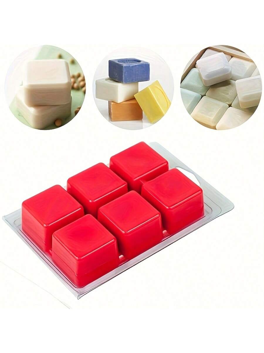 12/24 Parça Dikdörtgen 6 Bölme - Candle Making Gel Wax incelemesi ve fiyatı