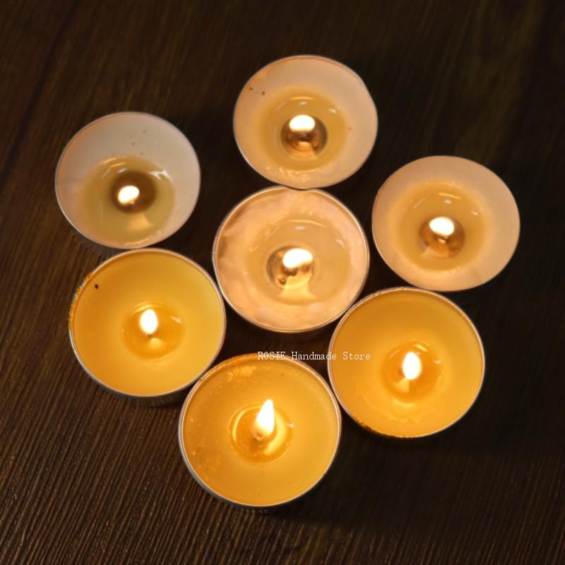 Boş çay balmumu dairesel alümi - Candle Making Jars incelemesi ve fiyatı