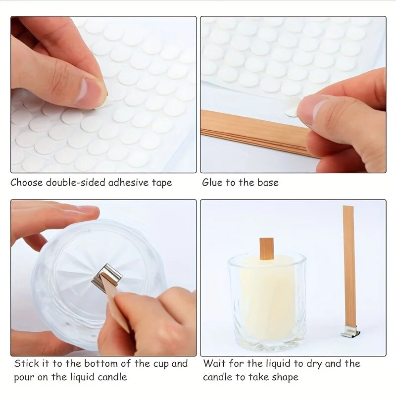 30 adet Yüksek Kaliteli Ahşap  - Candle Making Kit Beeswax incelemesi ve fiyatı