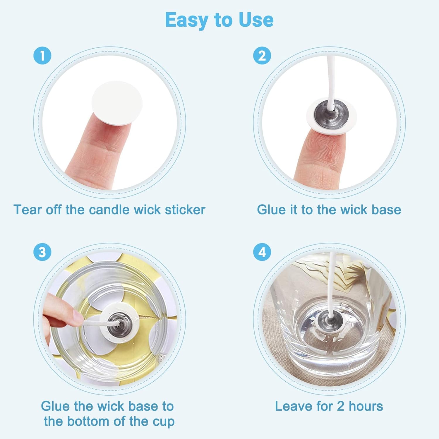 400 adet/100 adet mum fitil çı - Candle Making Workshop incelemesi ve fiyatı