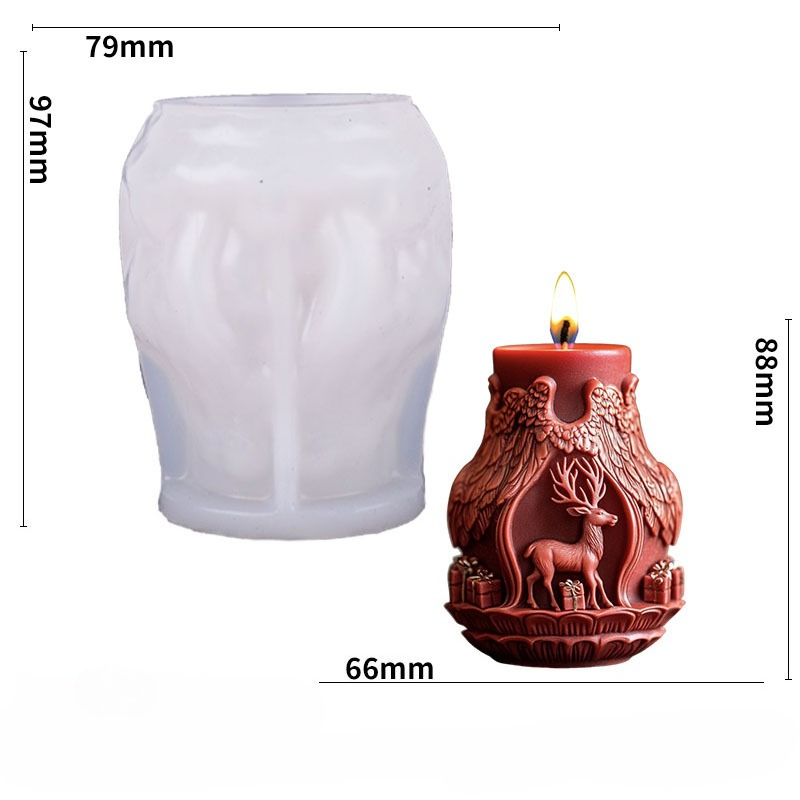 Noel Baba ve Geyik Mum Yapım K - Candle Making Diy incelemesi ve fiyatı