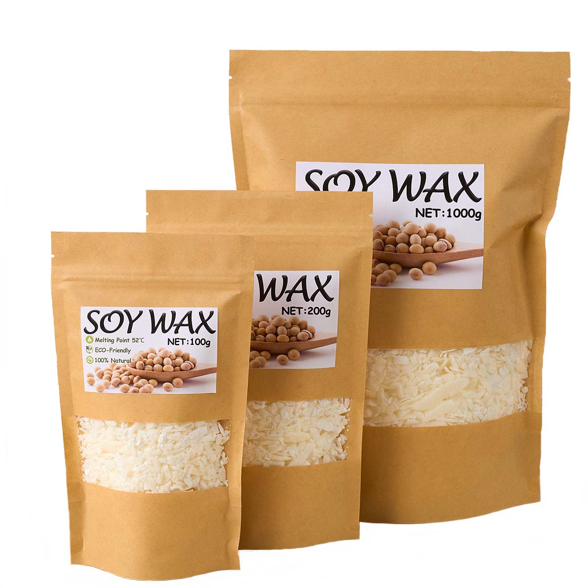 1 Pound Saf Beyaz Soya Balmumu - Candle Making Kit Diy incelemesi ve fiyatı