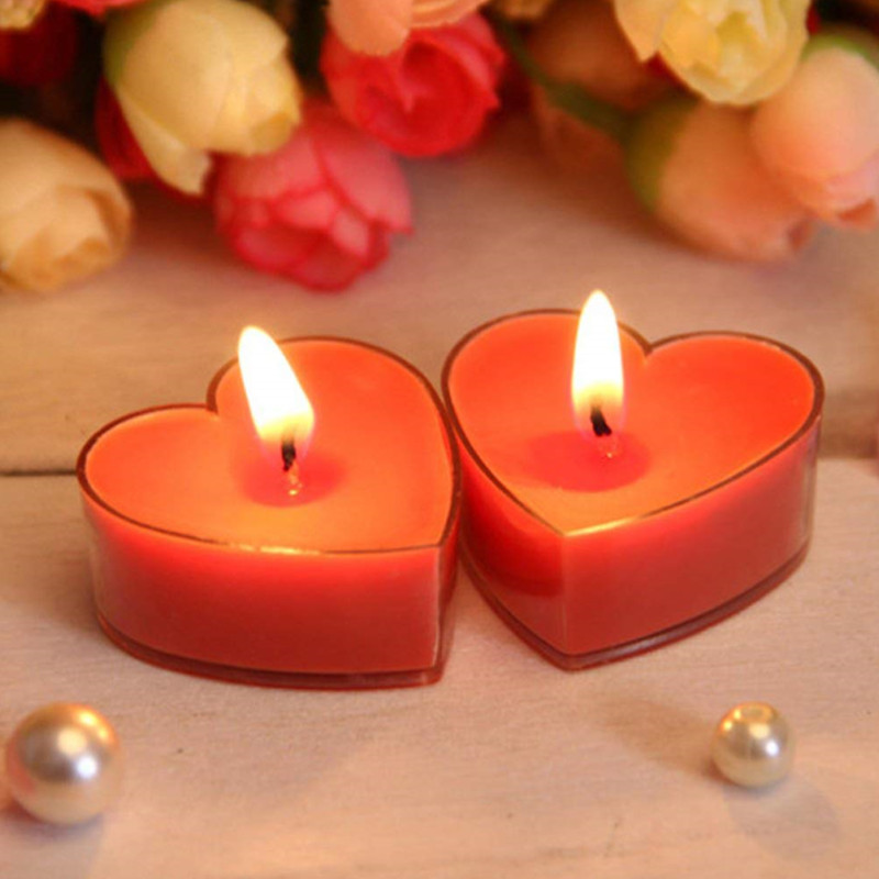 50 takım Kalp Yuvarlak Mum Kal - Candle Making Gel Wax incelemesi ve fiyatı