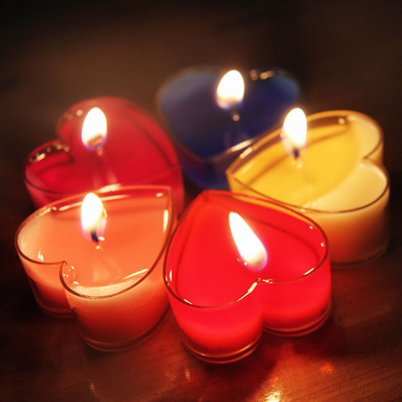 50 takım Kalp Yuvarlak Mum Kal - Candle Making Gel Wax incelemesi ve fiyatı