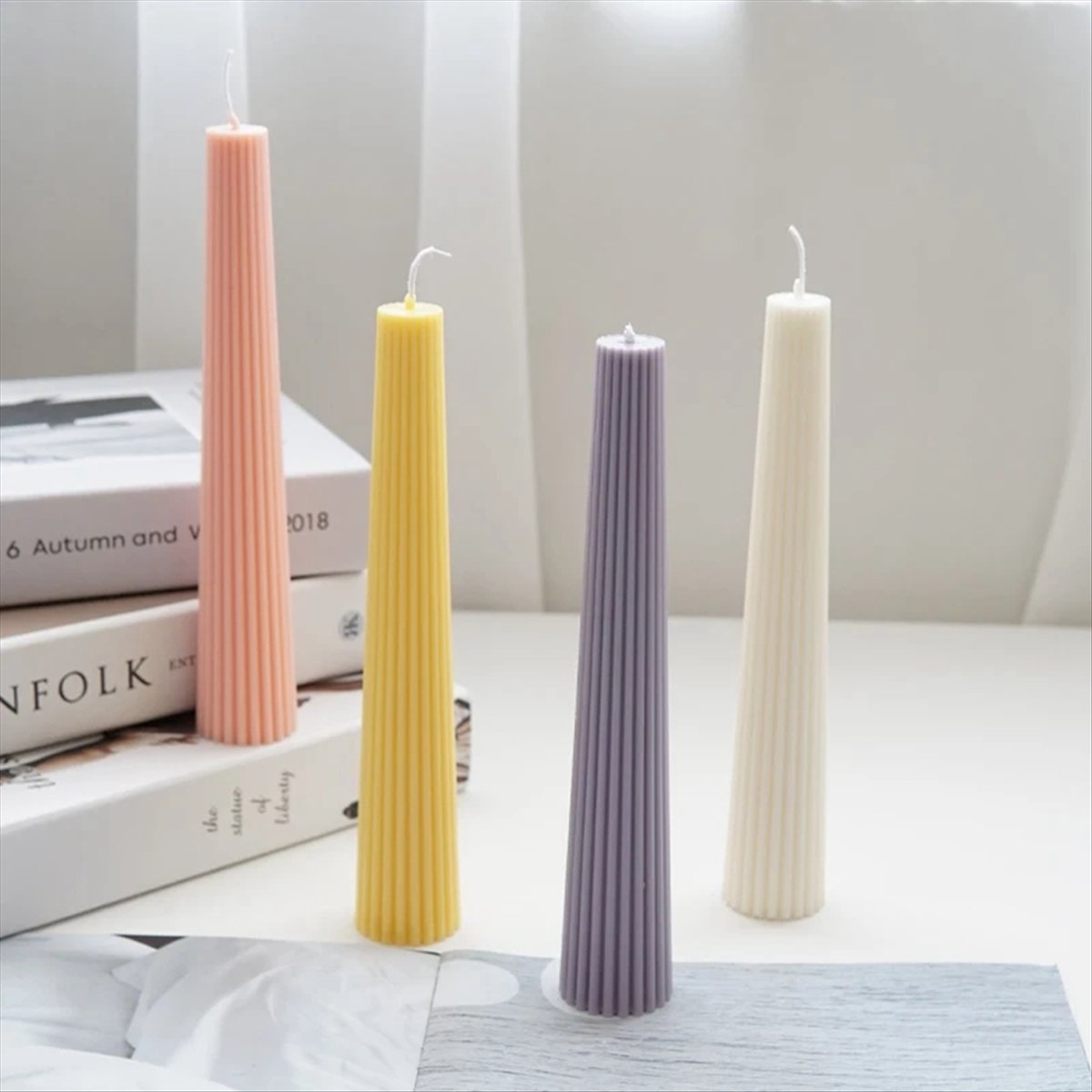 ABAB Çizgili Uzun Sütun Aromat - Candle Making Kit Diy incelemesi ve fiyatı