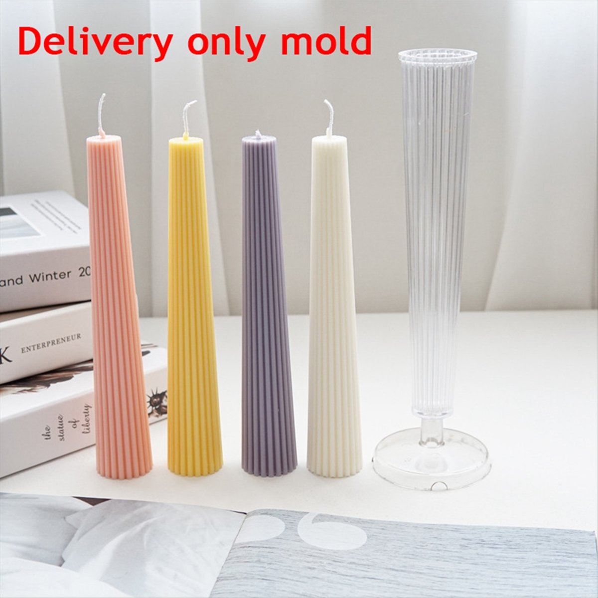 ABAB Çizgili Uzun Sütun Aromat - Candle Making Kit Diy incelemesi ve fiyatı