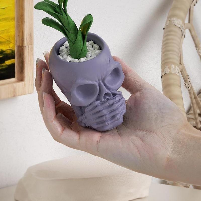 3D Kafatası Silikon Reçine Kal - Candle Making Diy incelemesi ve fiyatı