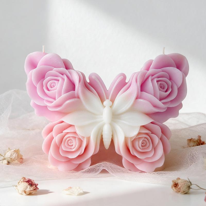 DIY Gül Kelebek Formu silikon  - Candle Making Diy incelemesi ve fiyatı