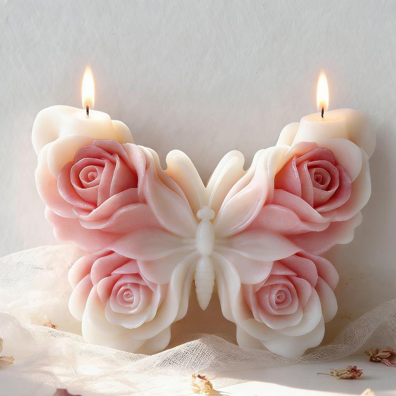 DIY Gül Kelebek Formu silikon  - Candle Making Diy incelemesi ve fiyatı