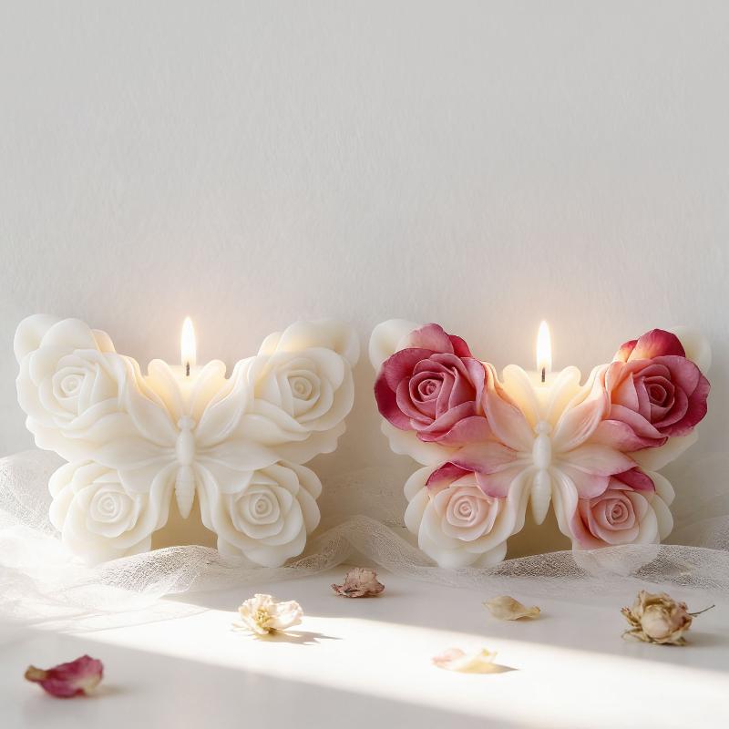 DIY Gül Kelebek Formu silikon  - Candle Making Diy incelemesi ve fiyatı