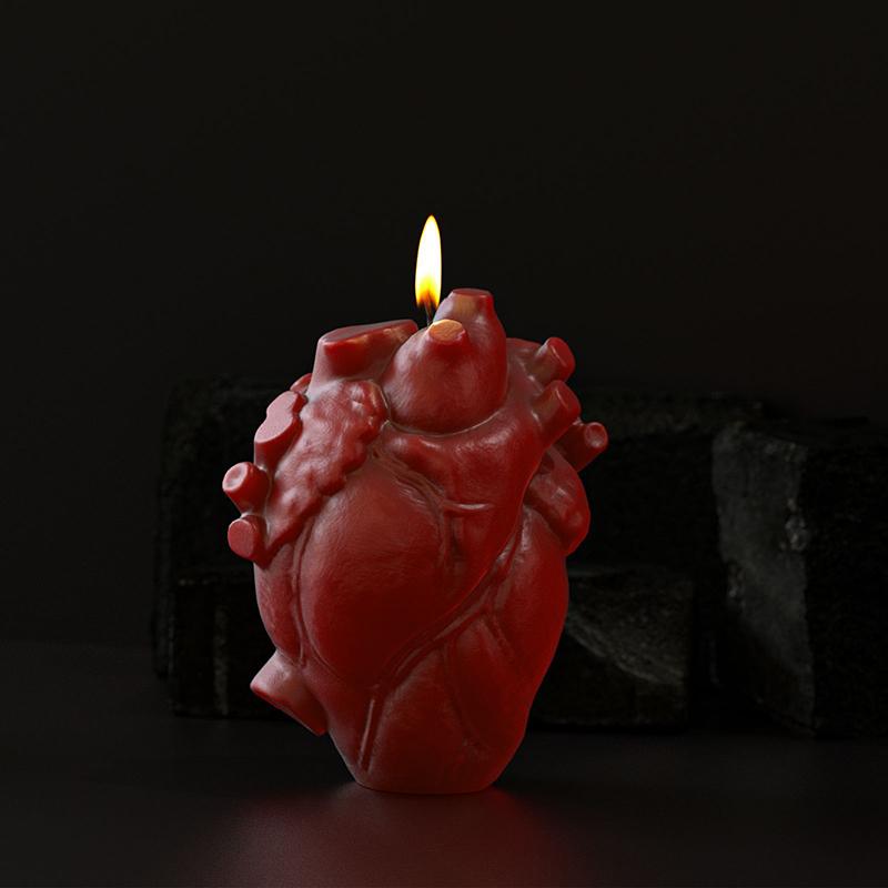 DIY Kalp Şekilli Mum Silikon K - Candle Making Diy incelemesi ve fiyatı
