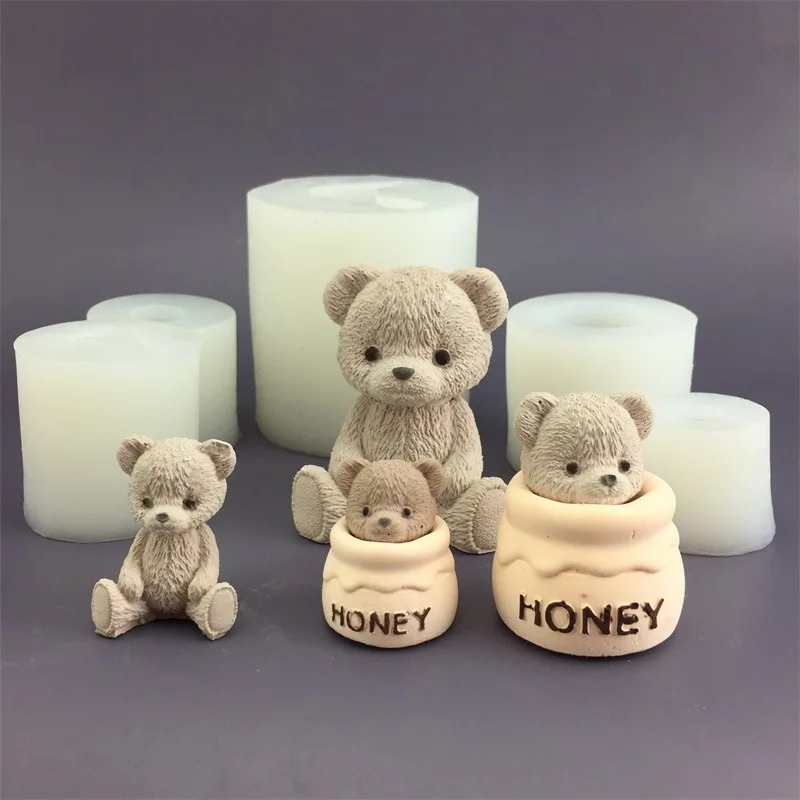 Sevimli Ayı Bal Kavanozu Silik - Candle Making Jars incelemesi ve fiyatı