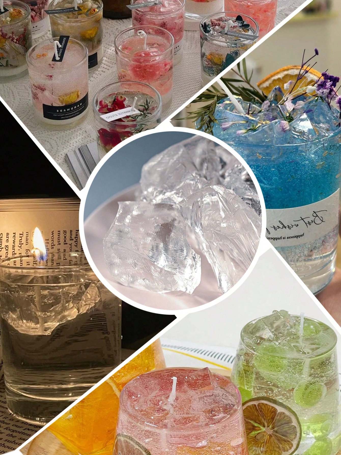 100g/500g/1kg Şeffaf Jöle Balm - Candle Making Gel Wax incelemesi ve fiyatı