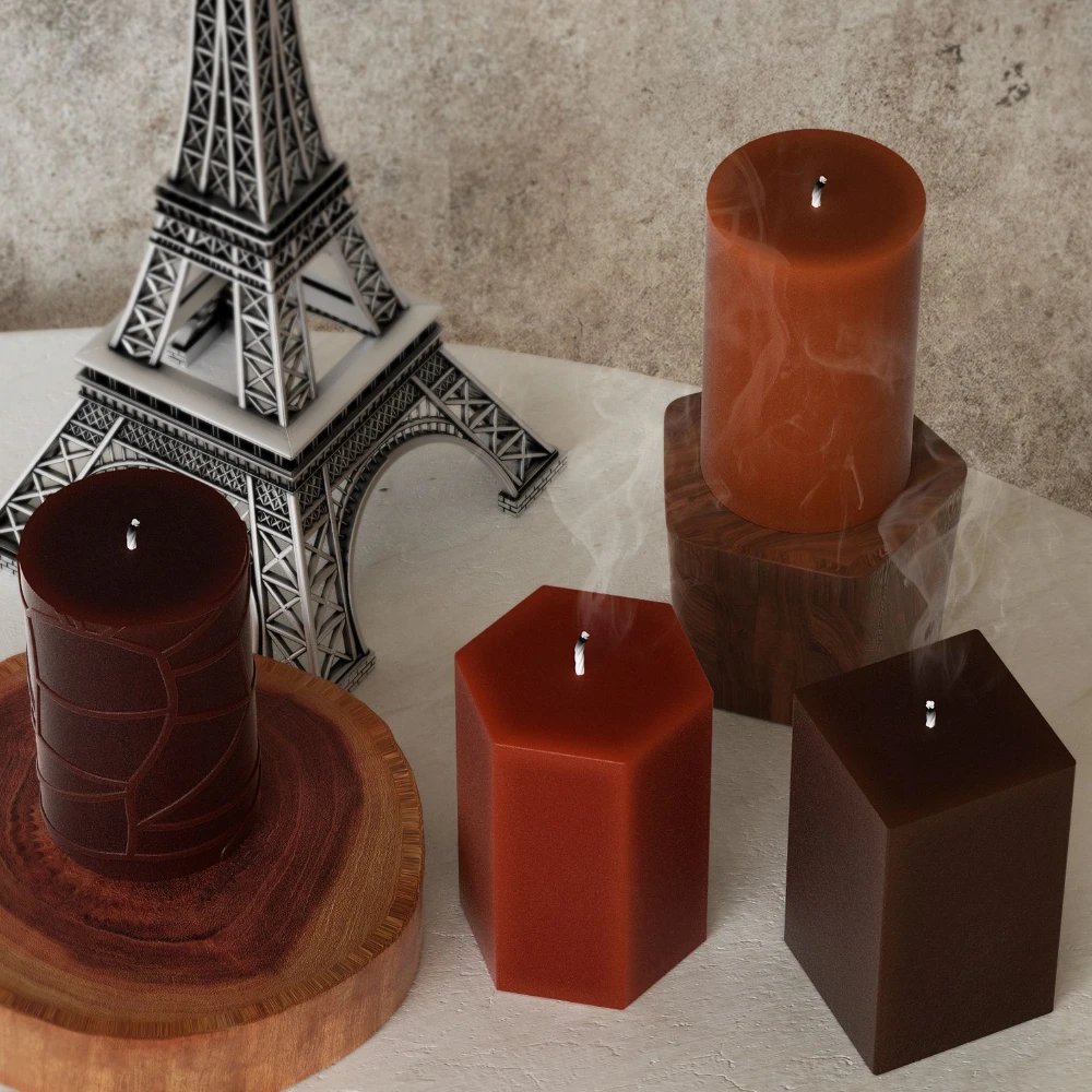 Basit Sanatçı Geometri Şekli R - Candle Making Kit Diy incelemesi ve fiyatı